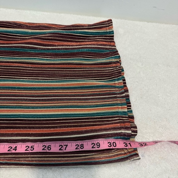 12TH TRIBE High Tide Striped Plisse Pants set  size L - Picture 15 of 16